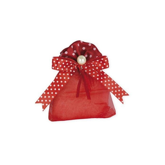 SACCH PC BORDO RASO POIS RED